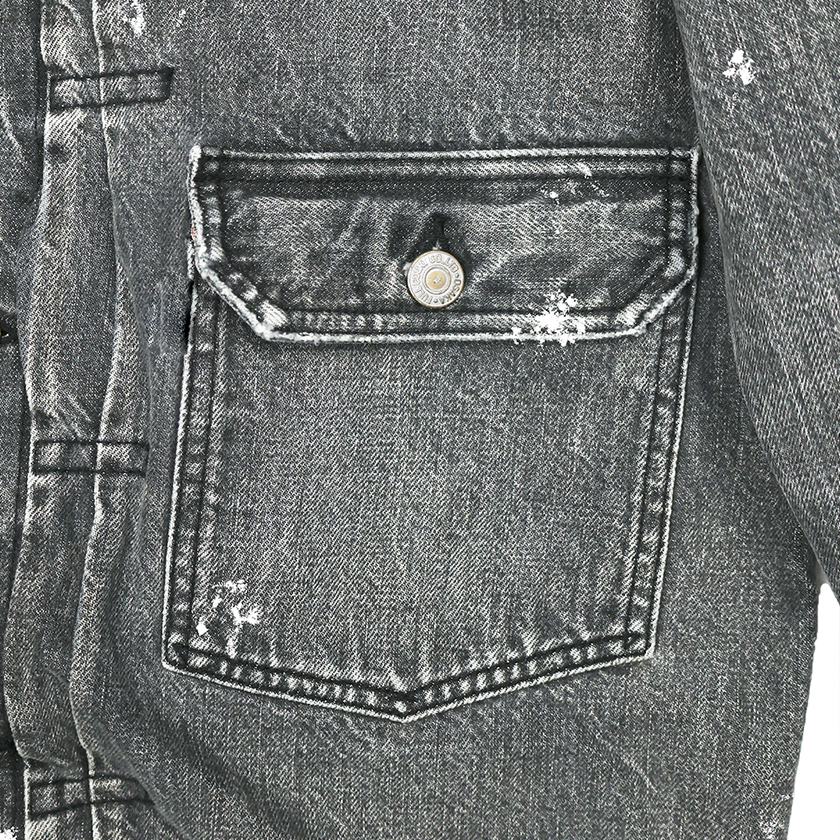 2107BKHW-SP　ブラック　デニムジャケット