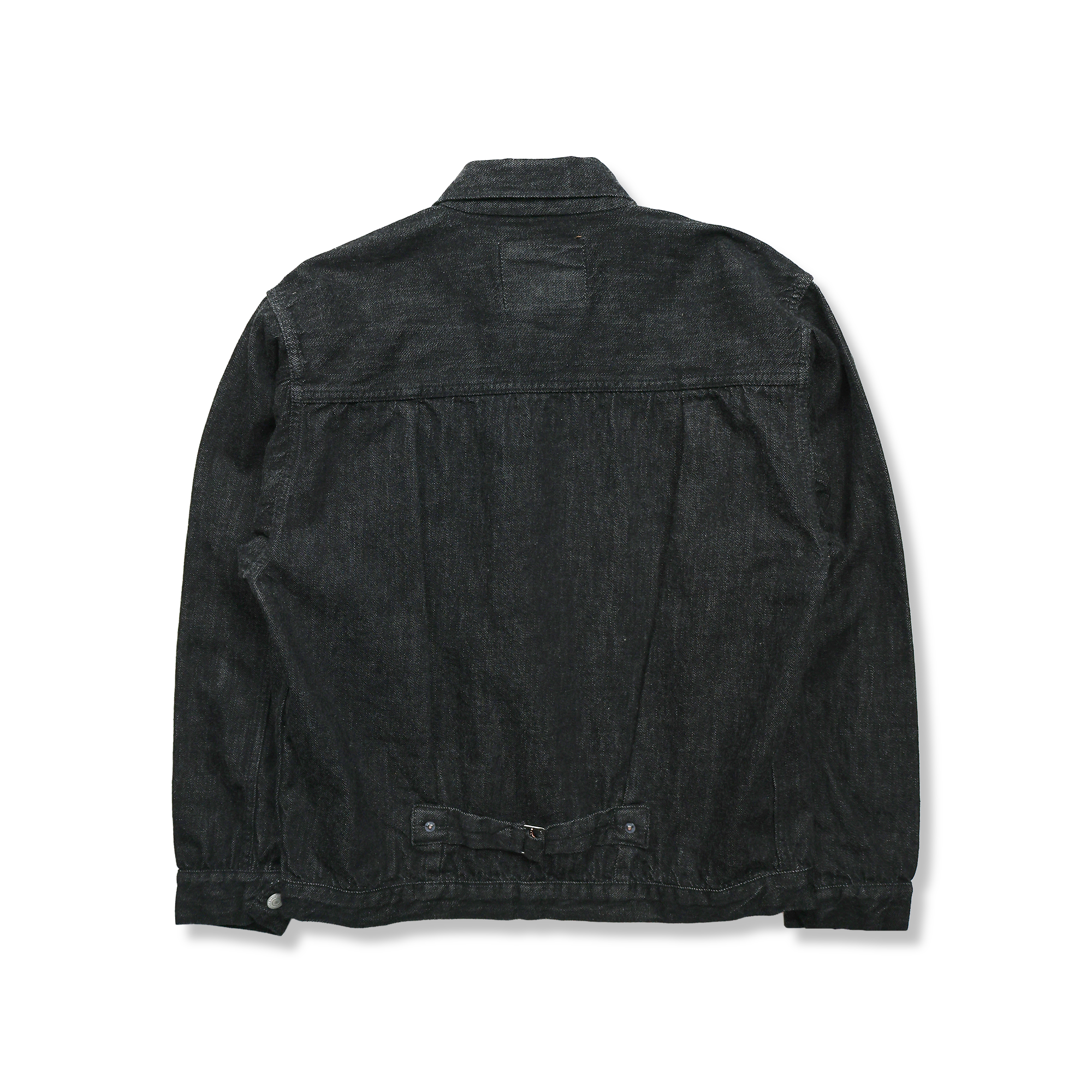 2107BKSS Type 1 Black Denim Jacket (Super Smooth) – fullcountjp