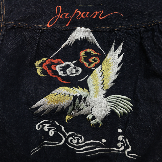 【2025AW】2107E Souvenir Embroidery Type 1 Denim Jacket