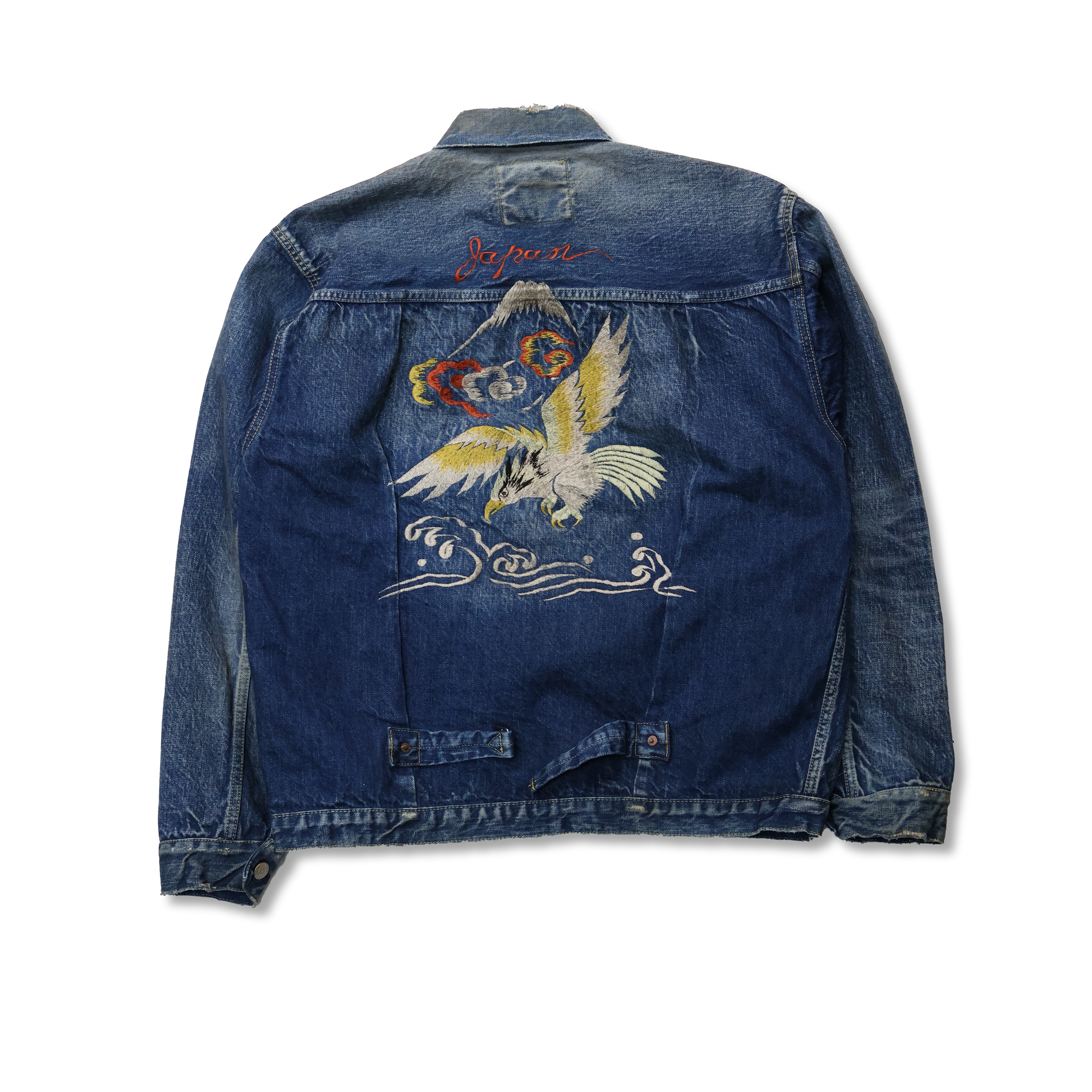 2025AW】2016-2107E Souvenir Embroidery Type 1 Denim Jacket HW 2025AW】2016-2107E Souvenir Embroidery Type 1 Denim Jacket HW