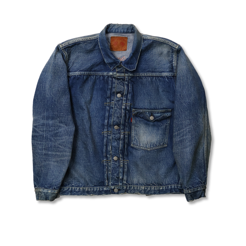 2025AW】2016-2107E Souvenir Embroidery Type 1 Denim Jacket HW 2025AW】2016-2107E Souvenir Embroidery Type 1 Denim Jacket HW