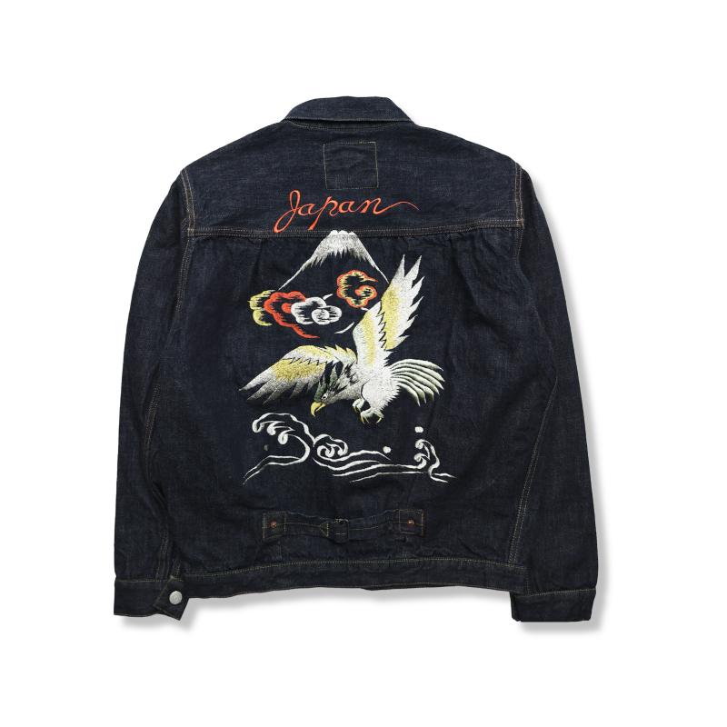【2025AW】2107E Souvenir Embroidery Type 1 Denim Jacket