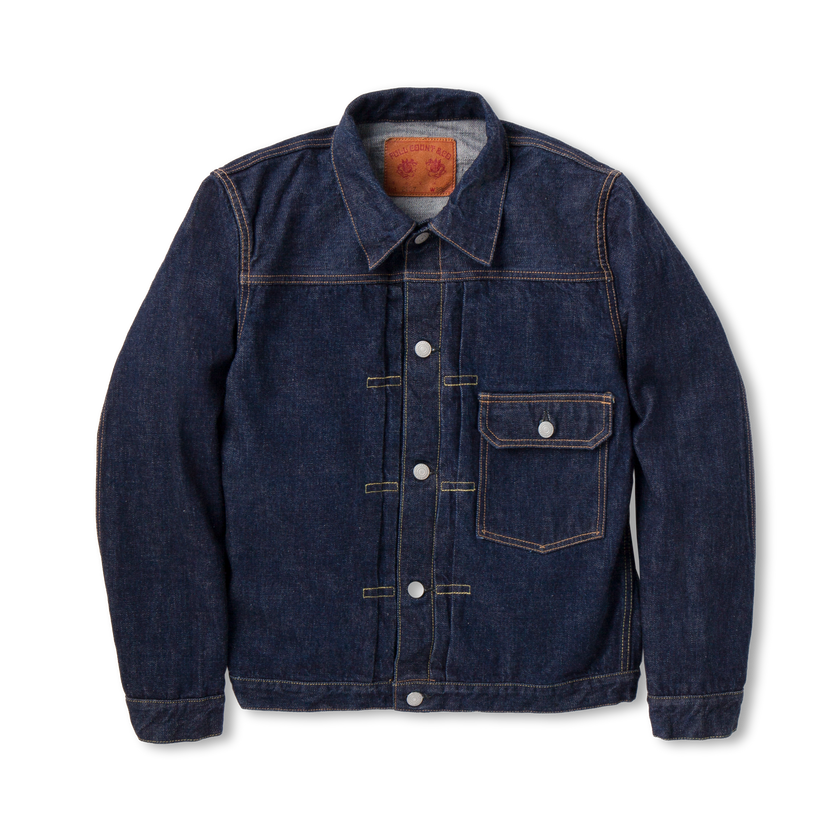 2107 Type1 Denim Jacket 13.7oz (Non Wash) – fullcountjp 2107 Type1 Denim Jacket 13.7oz (Non Wash) – fullcountjp