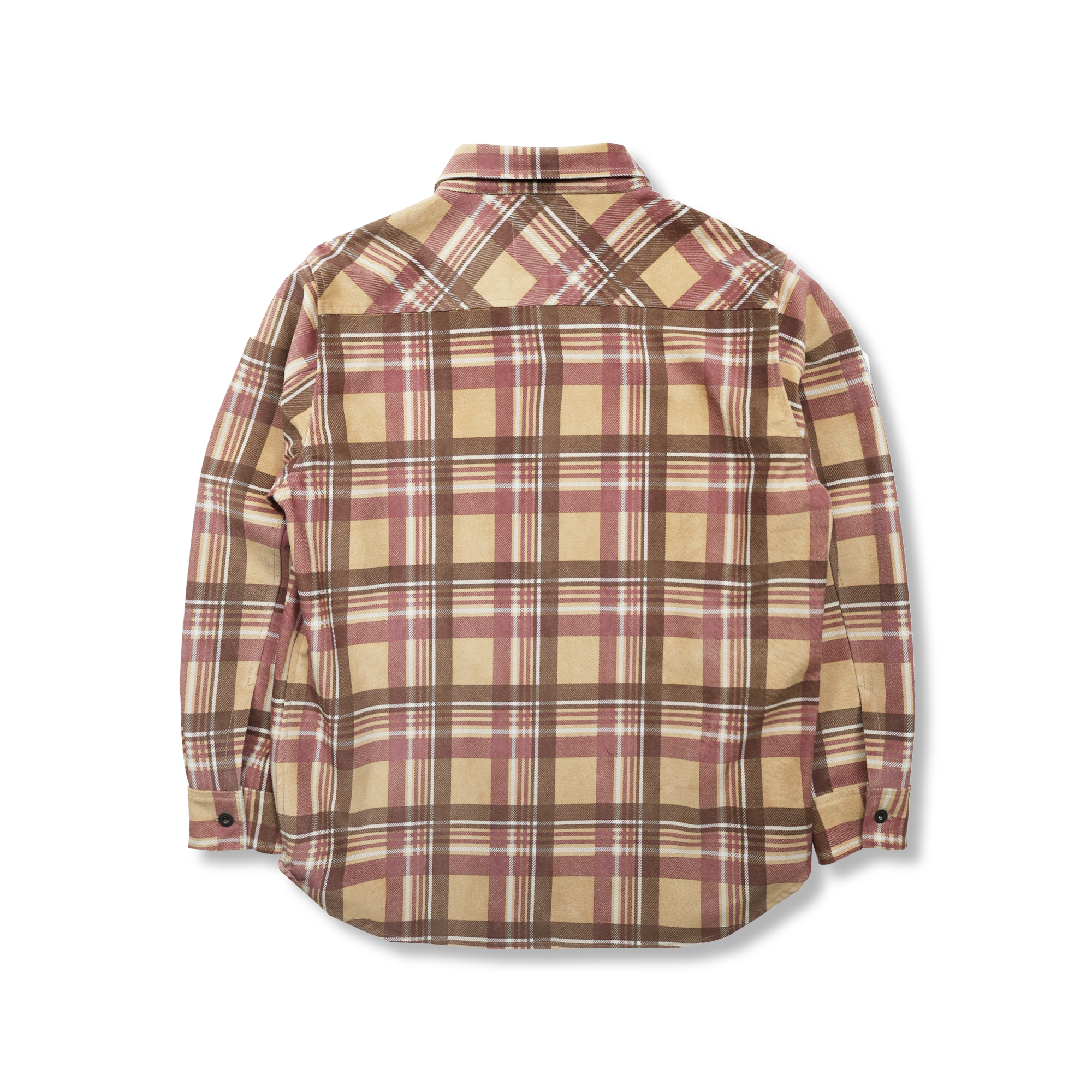【2025AW】FL-4000 Suede Leather Check Work Shirt