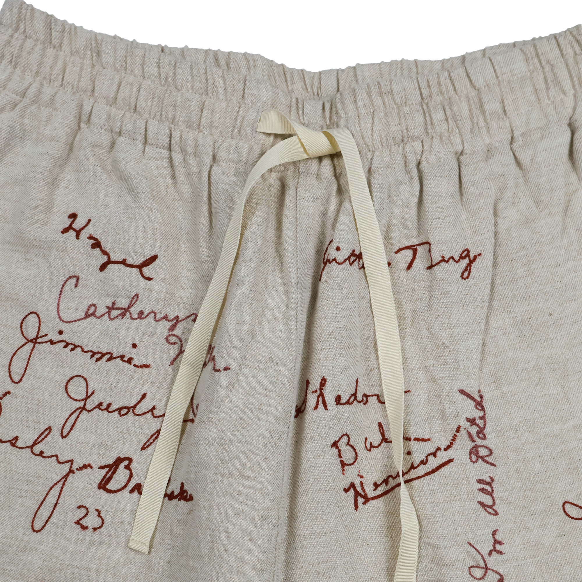 【2026SS】1143-1 Embroidery Signature Resort Shorts