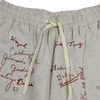 【2026SS】1143-1 Embroidery Signature Resort Shorts