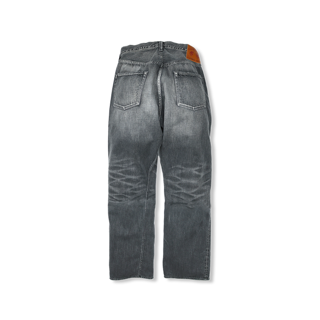 【2025AW】0105BKSSHW Wide Black Selvedge Denim Dartford(Super Smooth)