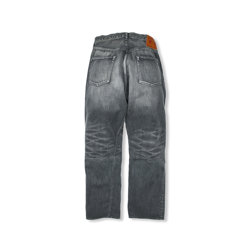 【2025AW】0105BKSSHW Wide Black Selvedge Denim Dartford(Super Smooth)