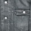 【2025AW】2102BKSSHW Type 2 Black Denim Jacket Dartford (Super Smooth)