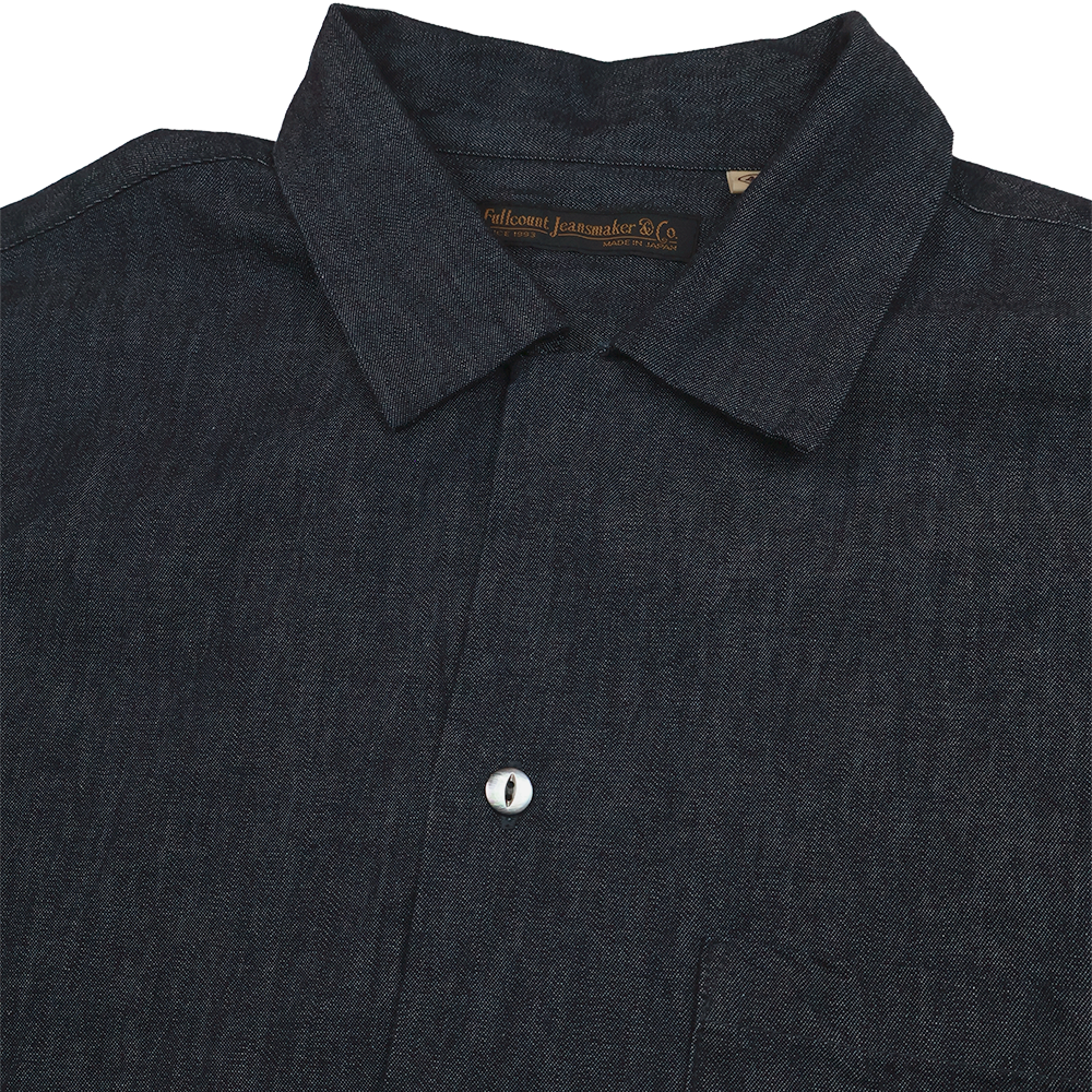 【2026SS】4100-2 Denim Open Collar S/S Shirt