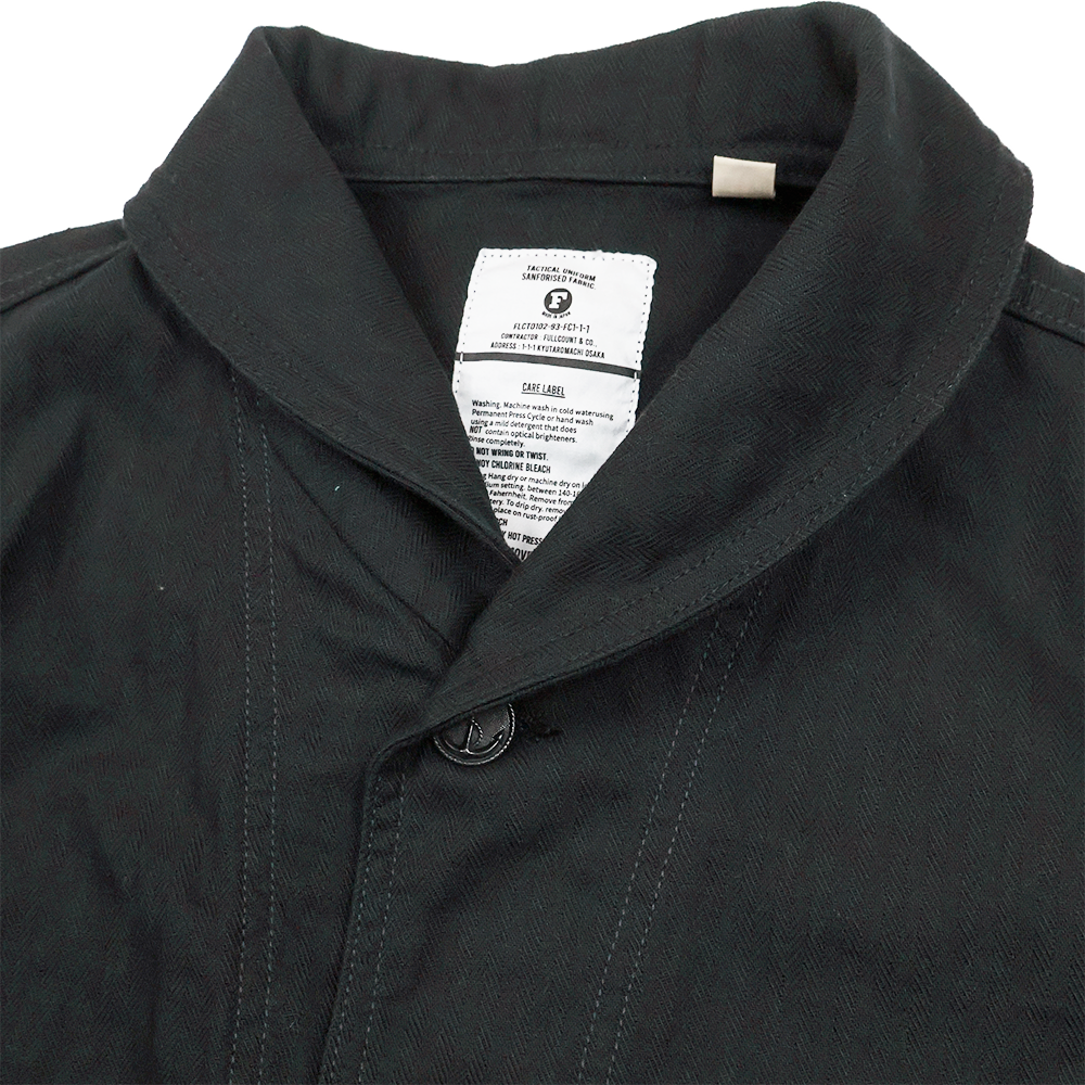 【2026SS】2052-2 USN Shawl Collar Denim Coverall