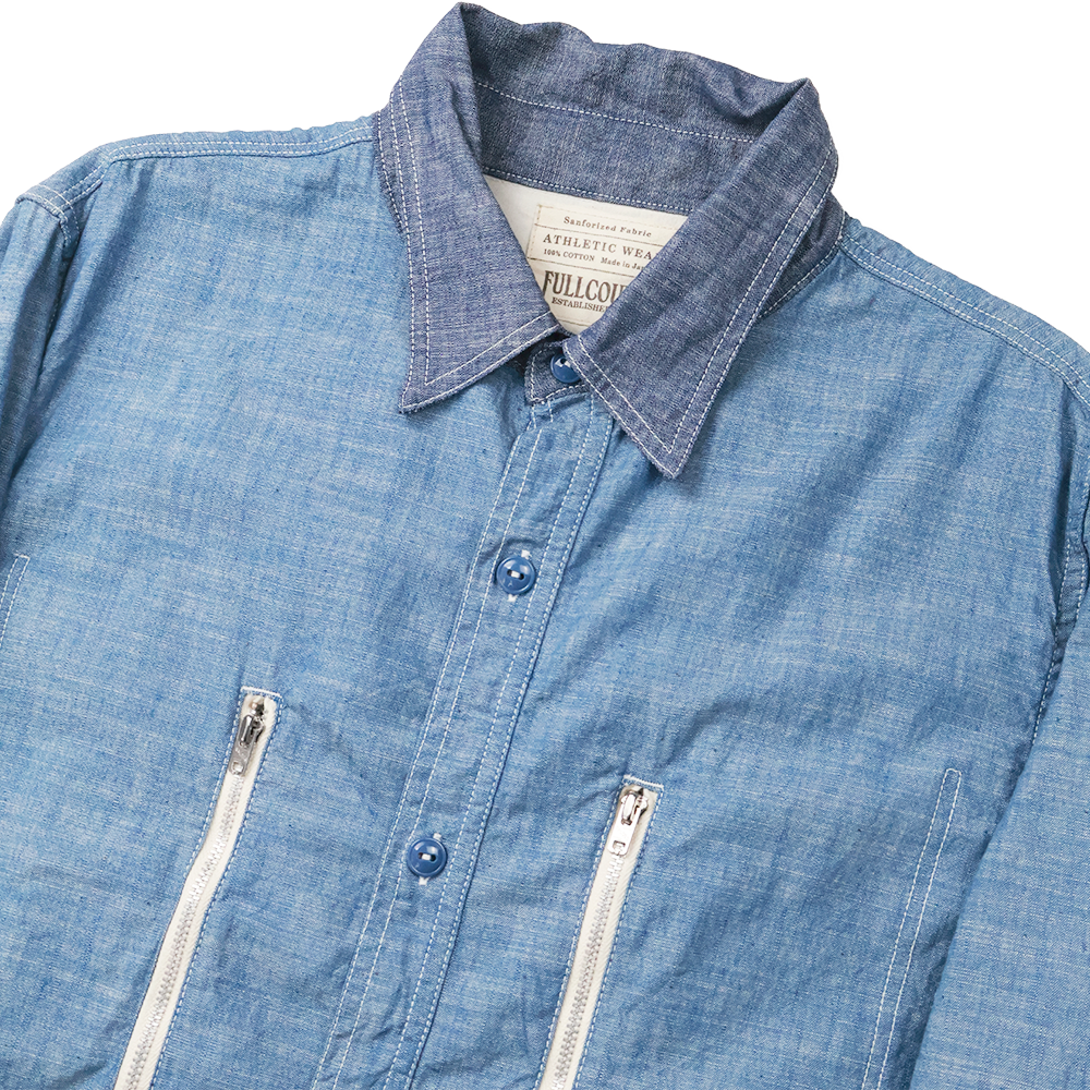 【2026SS】FU15-SH-101 Watteau Gathered Ventilated Pocket Shirt