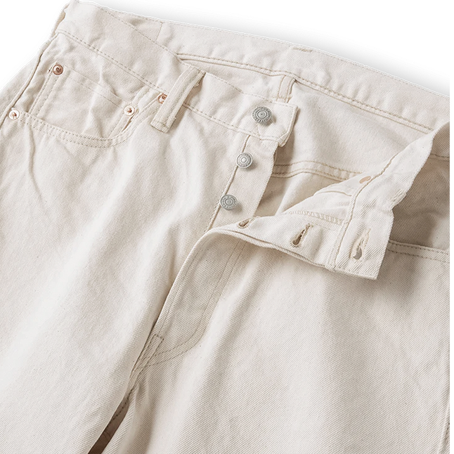 1101EC Straight Ecru Selvedge Denim【一部予約商品】