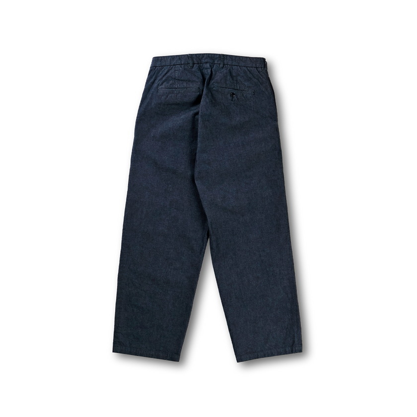 【26AW】GFC1001 Big Denim Tuck Trousers