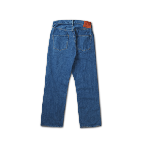 0105HS Wide Denim Stone Washed