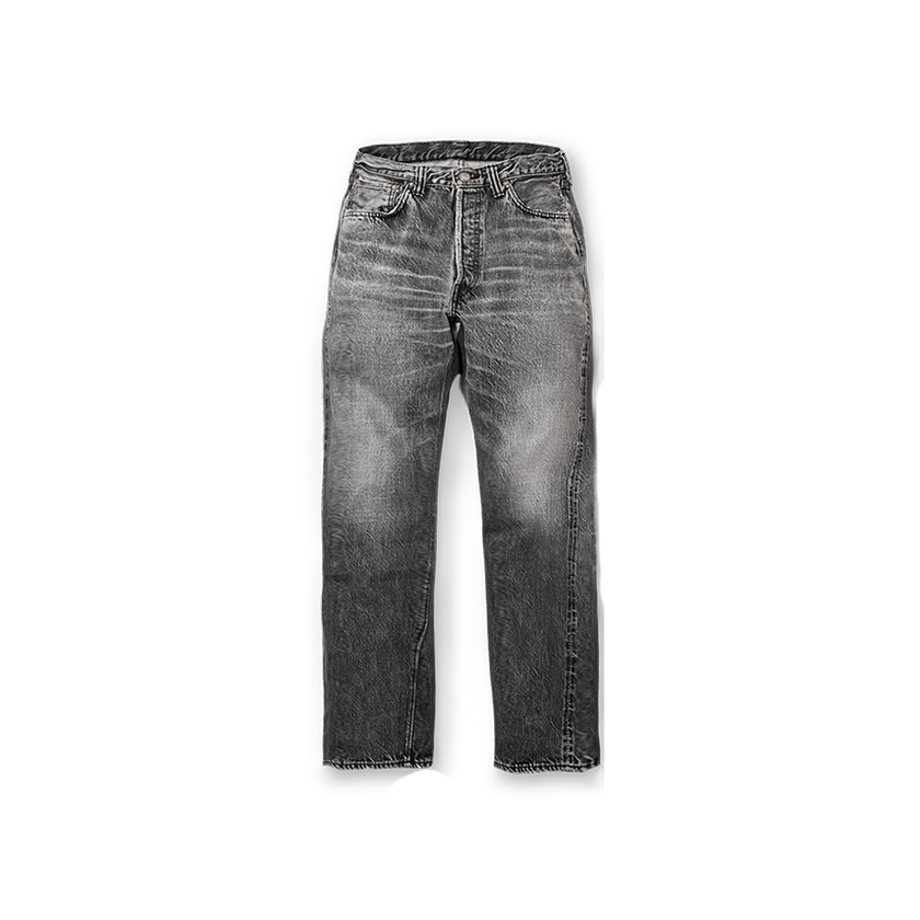 1108BKHW Slim Stright Black Denim Dartford