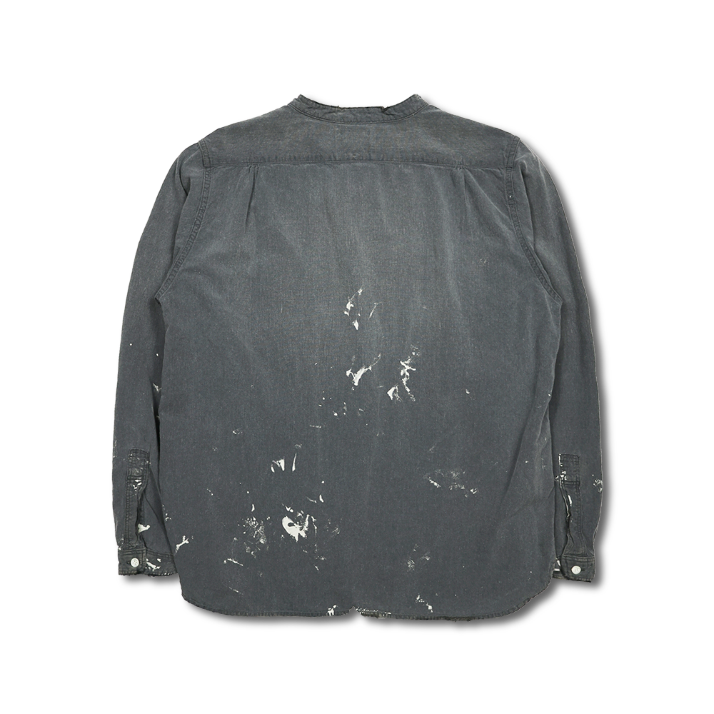 【2025SS】4900HW-SP Stand Collar Chambray Shirts ”Aging”