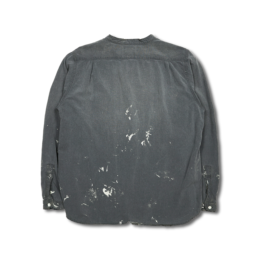 【2025SS】4900HW-SP Stand Collar Chambray Shirts ”Aging”