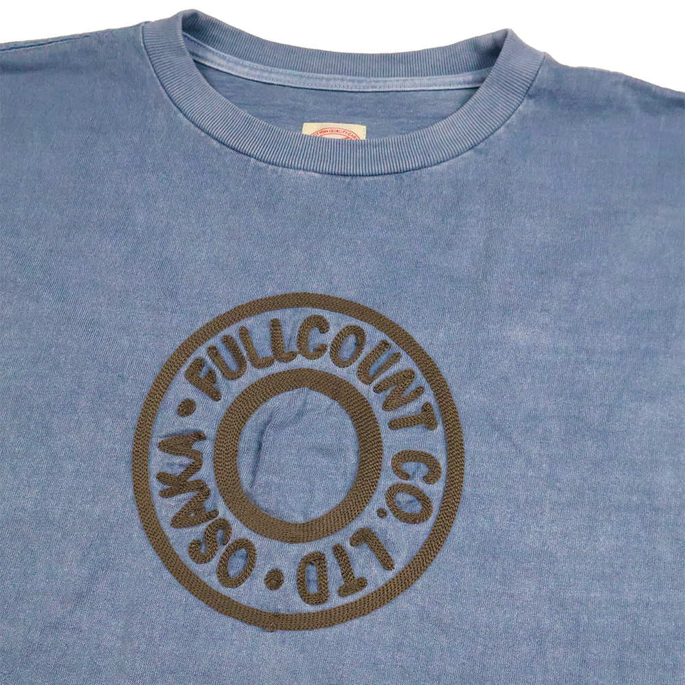【2026SS】5504-4 Embroidery T “Tack Button” VE (Vintage Effect)