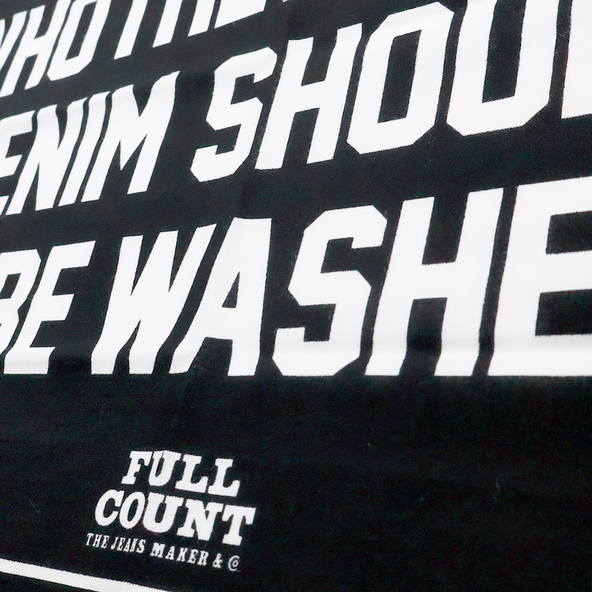 【2026SS】6033 WHO THE HELL SAID DENIM SHULDN’T BE WASHED! 　Tenugui