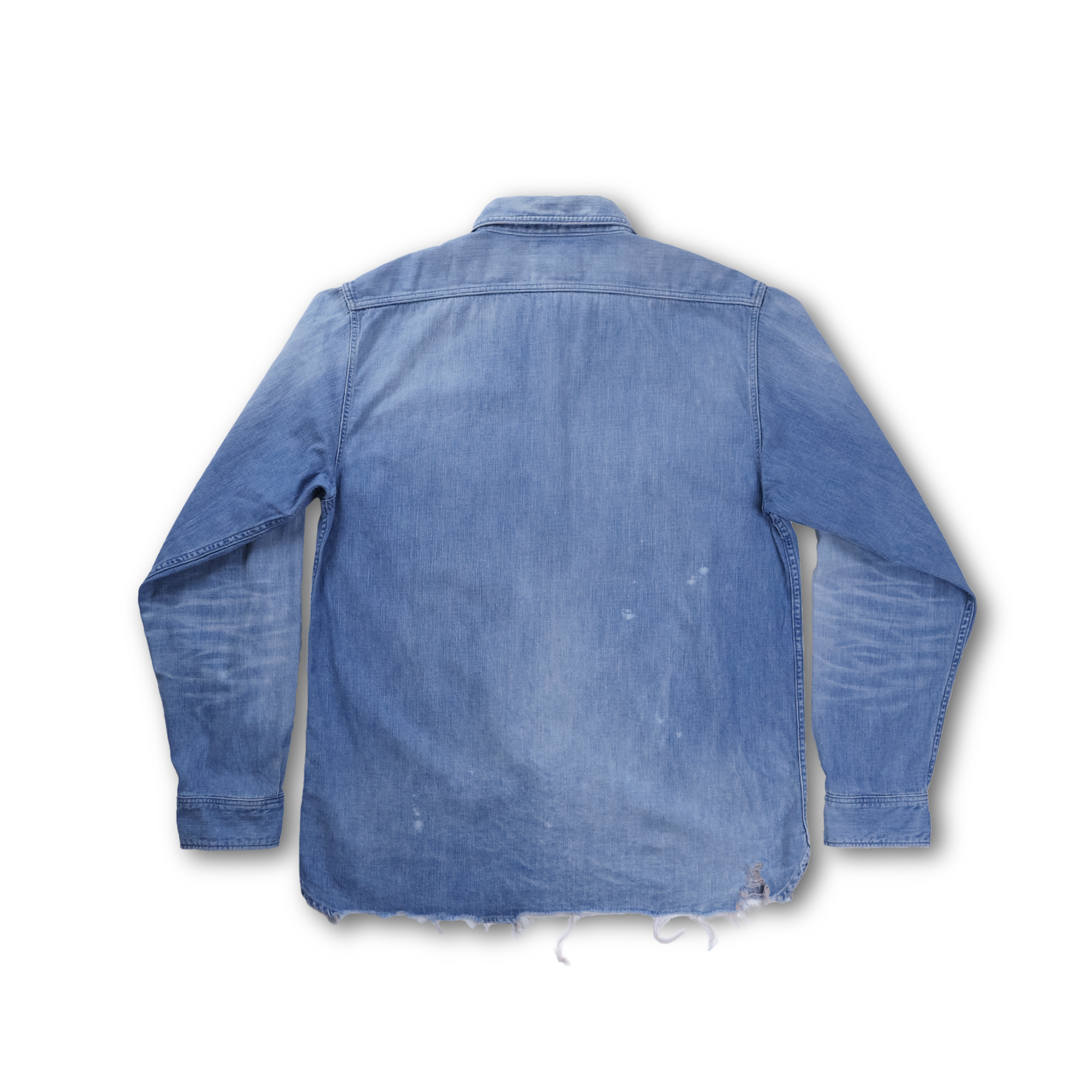 【2027SS】4890VE-27 Denim Work Shirt(Vintage Effect)