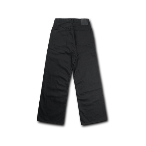 【限定】1101BKBK Straight Black Black Selvedge Denim