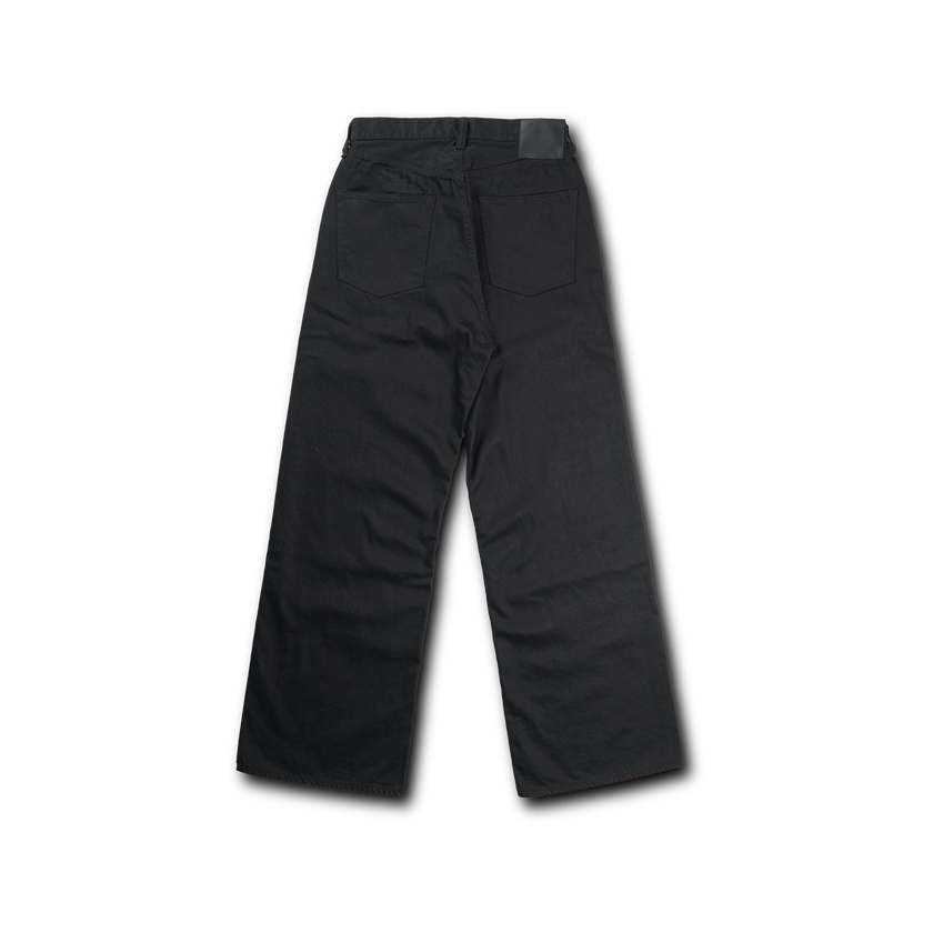 【限定】1101BKBK Straight Black Black Selvedge Denim