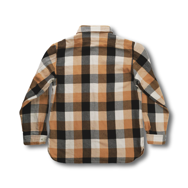 【26AW】4106 Original Cotton Check Flannel Work Shirt