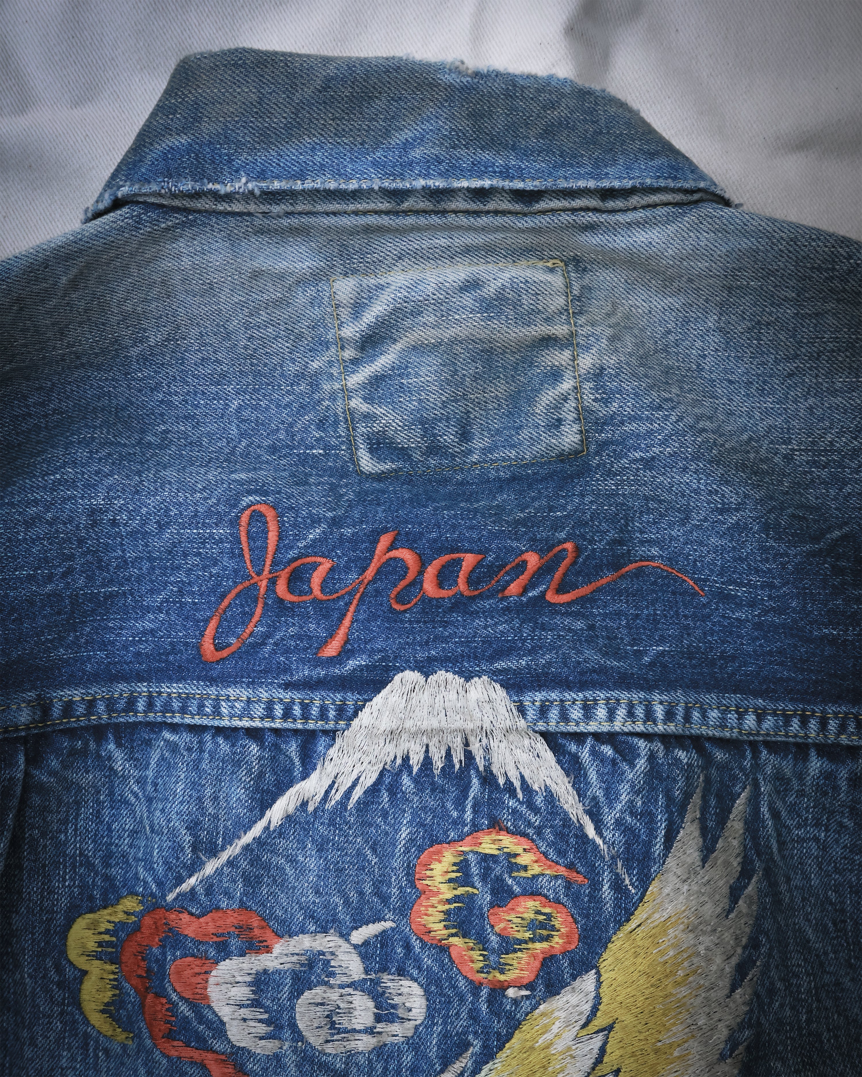 【2025AW】2016-2107E Souvenir Embroidery Type 1 Denim Jacket HW “More Than Real”