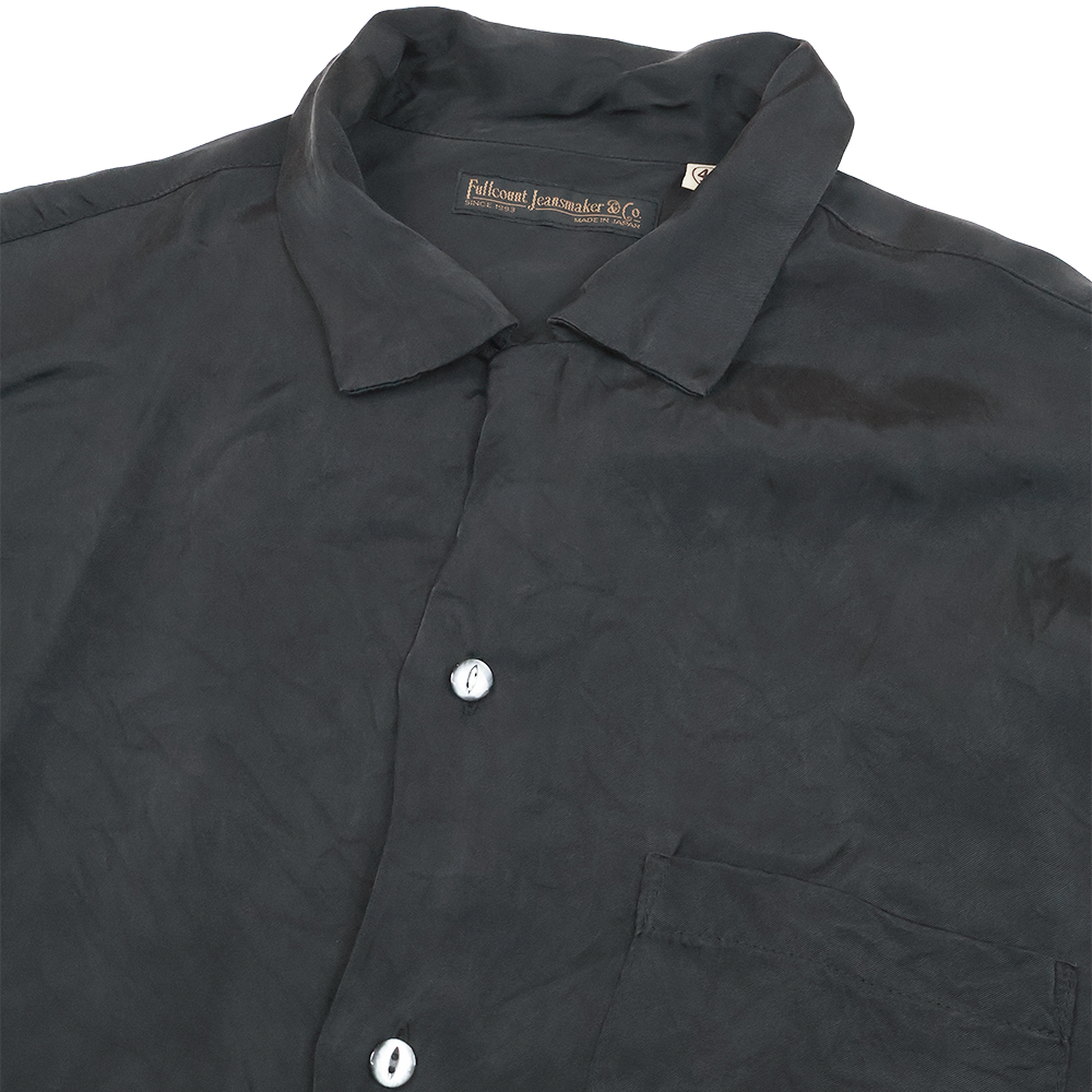 【2026SS】4100-3 Fibril Cupra Open Collar S/S Shirt