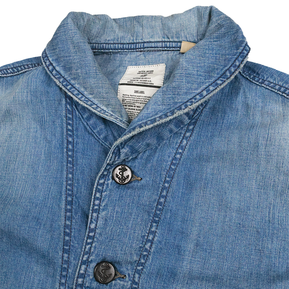 【2026SS】2052HW-1 USN Shawl Collar Denim Coverall HW “Master Of Reality”