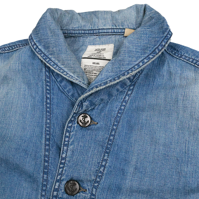 【2026SS】2052HW-1 USN Shawl Collar Denim Coverall HW “Master Of Reality”