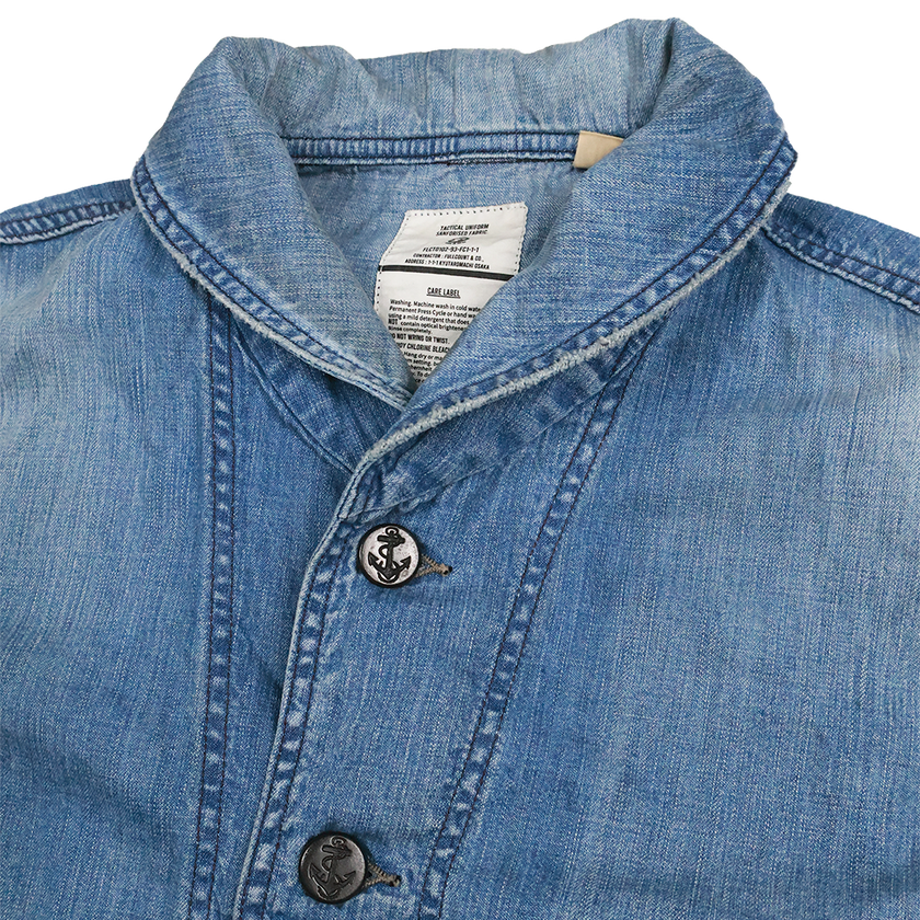 【2026SS】2052HW-1 USN Shawl Collar Denim Coverall HW “Master Of Reality”