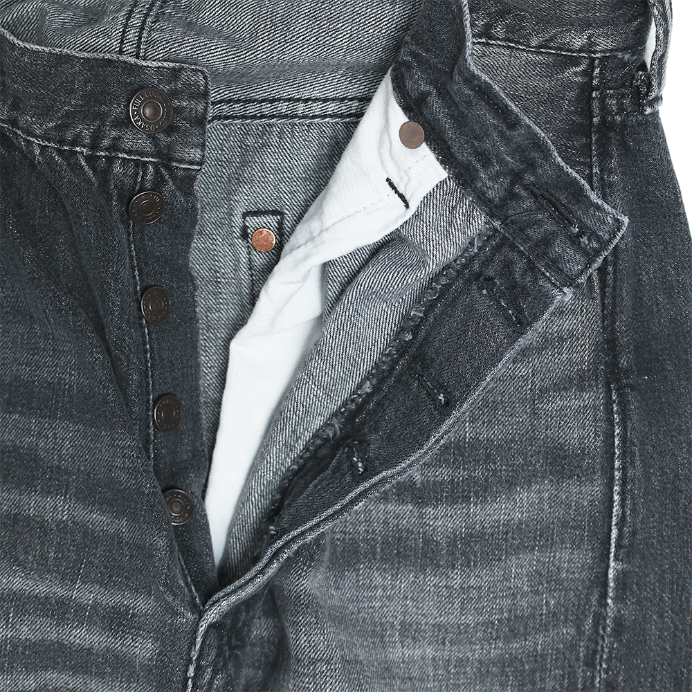 【2025AW】1108BKSSHW Slim Straight Black Selvedge Denim Dartford(Super Smooth)