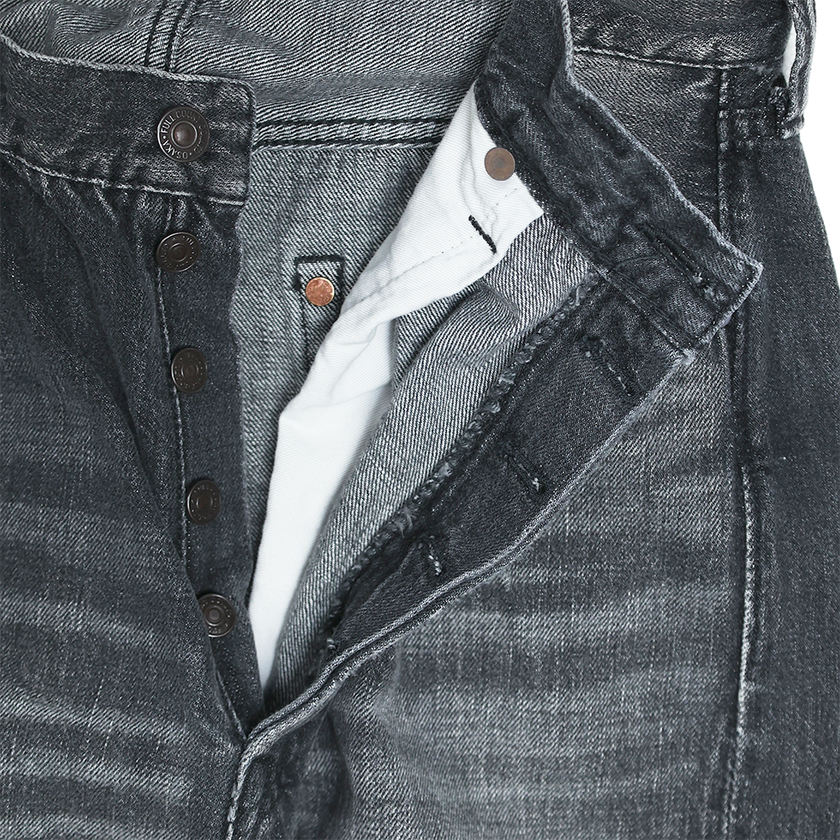 【2025AW】1108BKSSHW Slim Straight Black Selvedge Denim Dartford(Super Smooth)