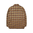 【2025AW】4096 Wool Shaggy Check Work Shirt