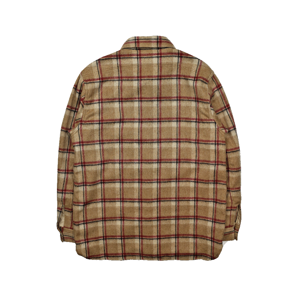 【2025AW】4096 Wool Shaggy Check Work Shirt