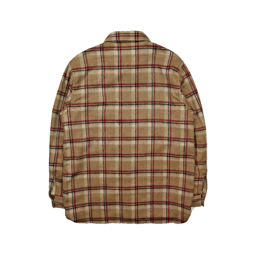 【2025AW】4096 Wool Shaggy Check Work Shirt