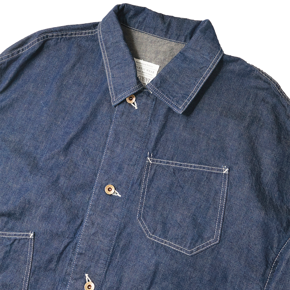 【2026SS】FU15-BL-101 Graffiti Chore Jacket