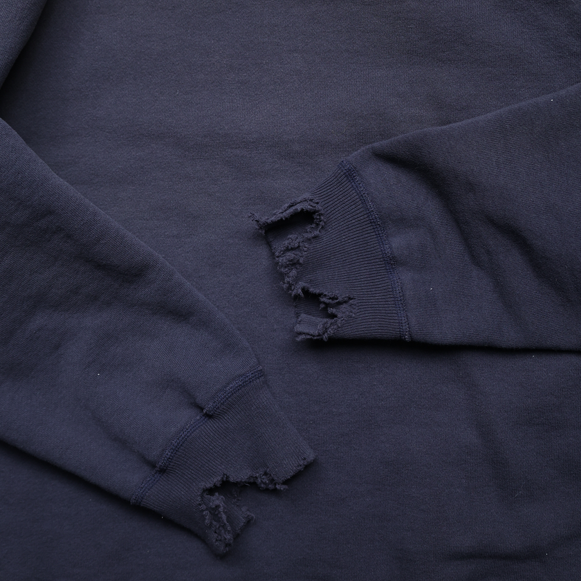 【2025AW】3769-1 Fading Raglan Sleeve Sweatshirt(damage less)