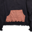【2025AW】3770 Fading Double Face Sweat Hoodie