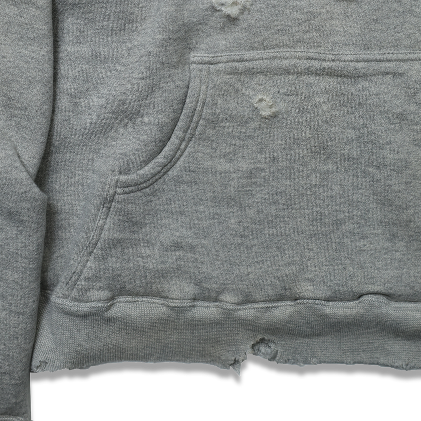 【2025AW】3770 Fading Double Face Sweat Hoodie