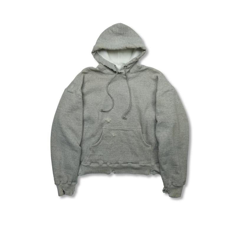 【2025AW】3770 Fading Double Face Sweat Hoodie