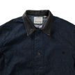 【26AW】GFC2001 Leather Collar Denim Chore Jacket