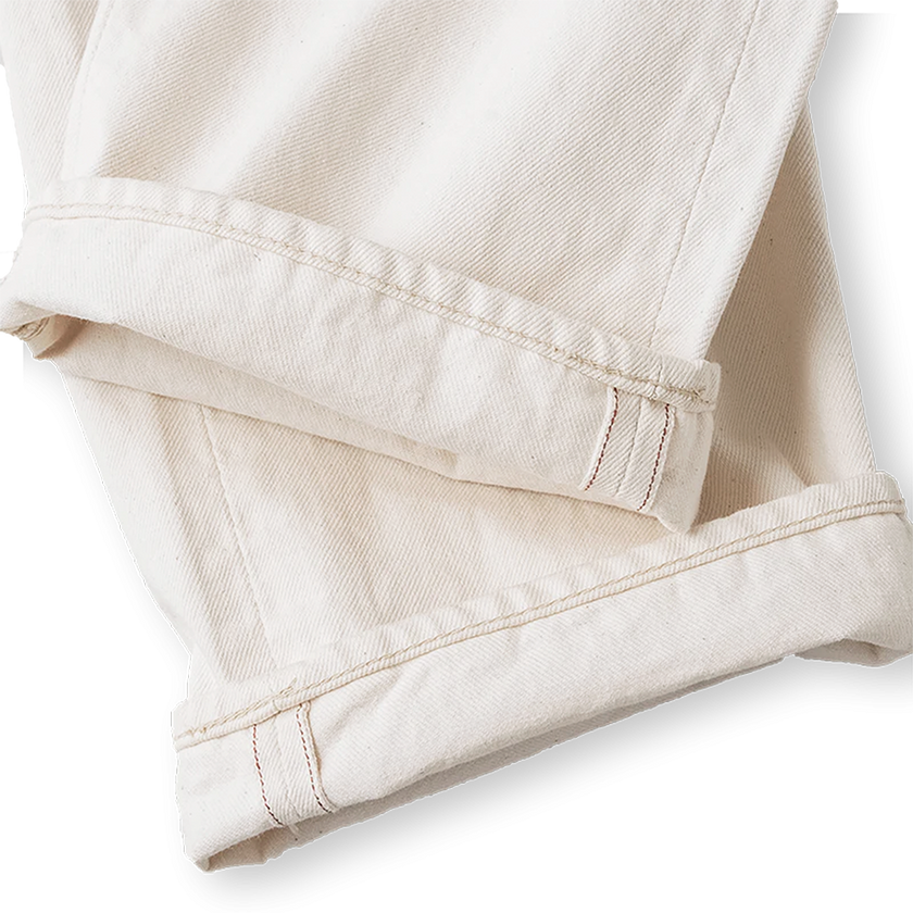 1101EC Straight Ecru Selvedge Denim【一部予約商品】