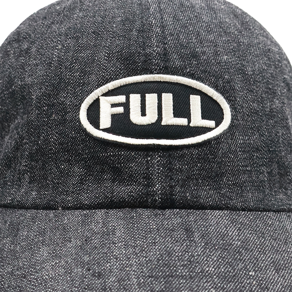 【2026SS】6770-26 Black FULL Wappen Denim Cap