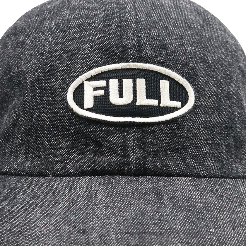 【2026SS】6770-26 Black FULL Wappen Denim Cap