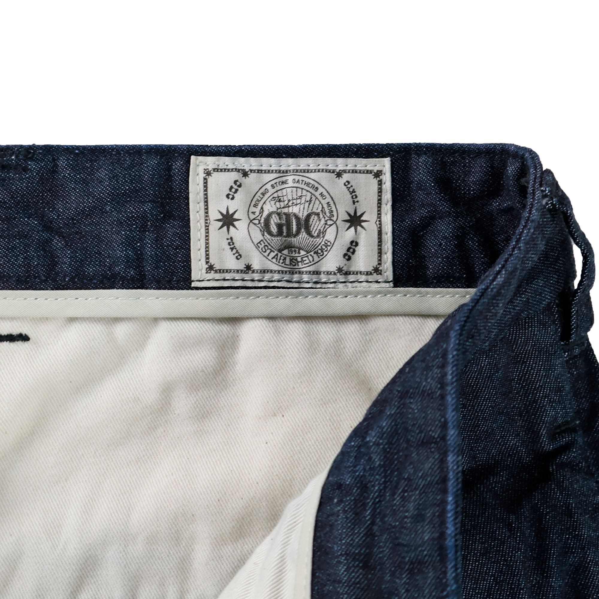 【26AW】GFC1001 Big Denim Tuck Trousers