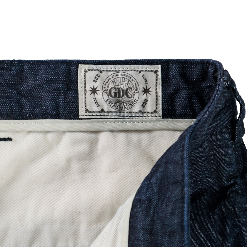 【26AW】GFC1001 Big Denim Tuck Trousers
