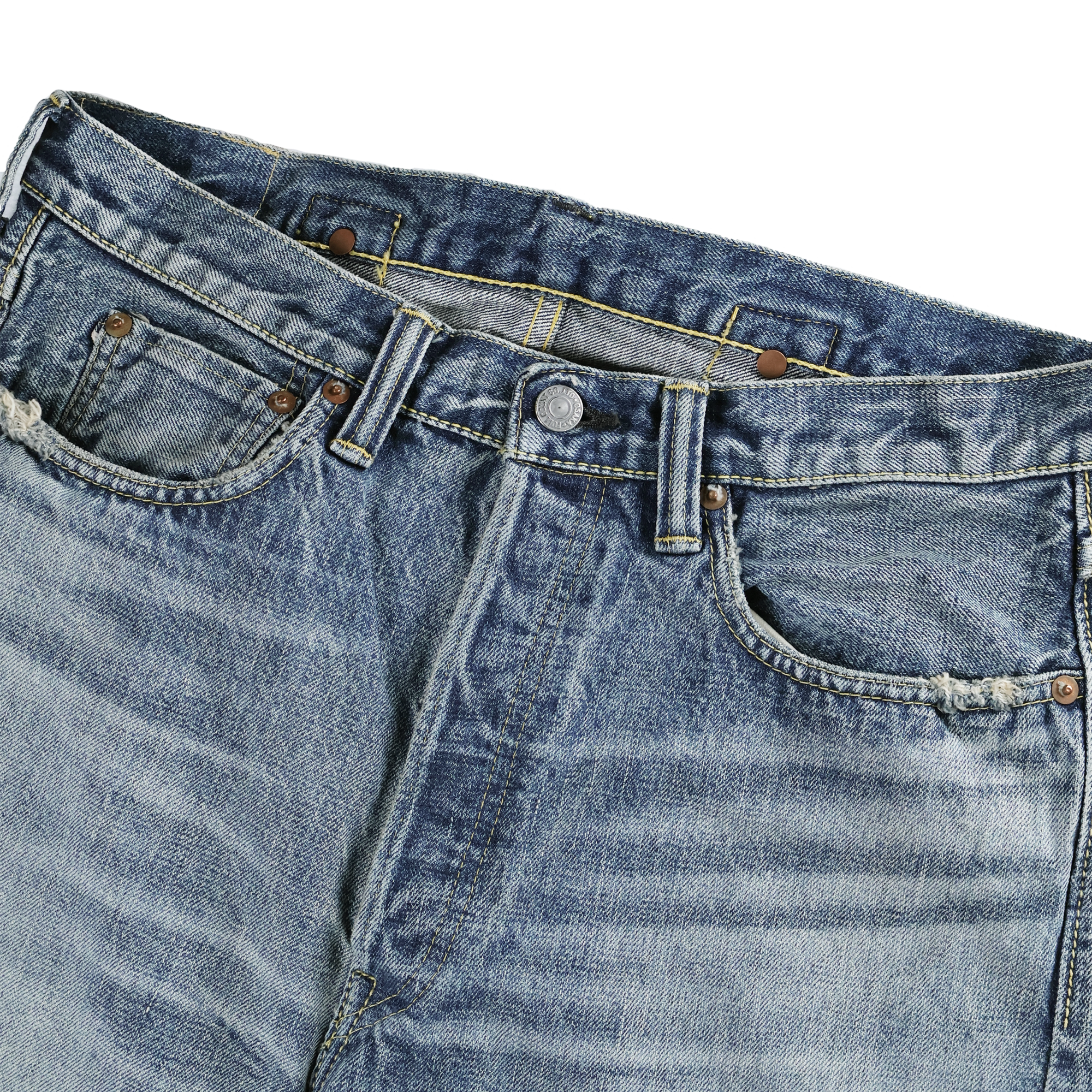 0107HWBIG-30 Blue in Green 別注 Wide Straight Denim